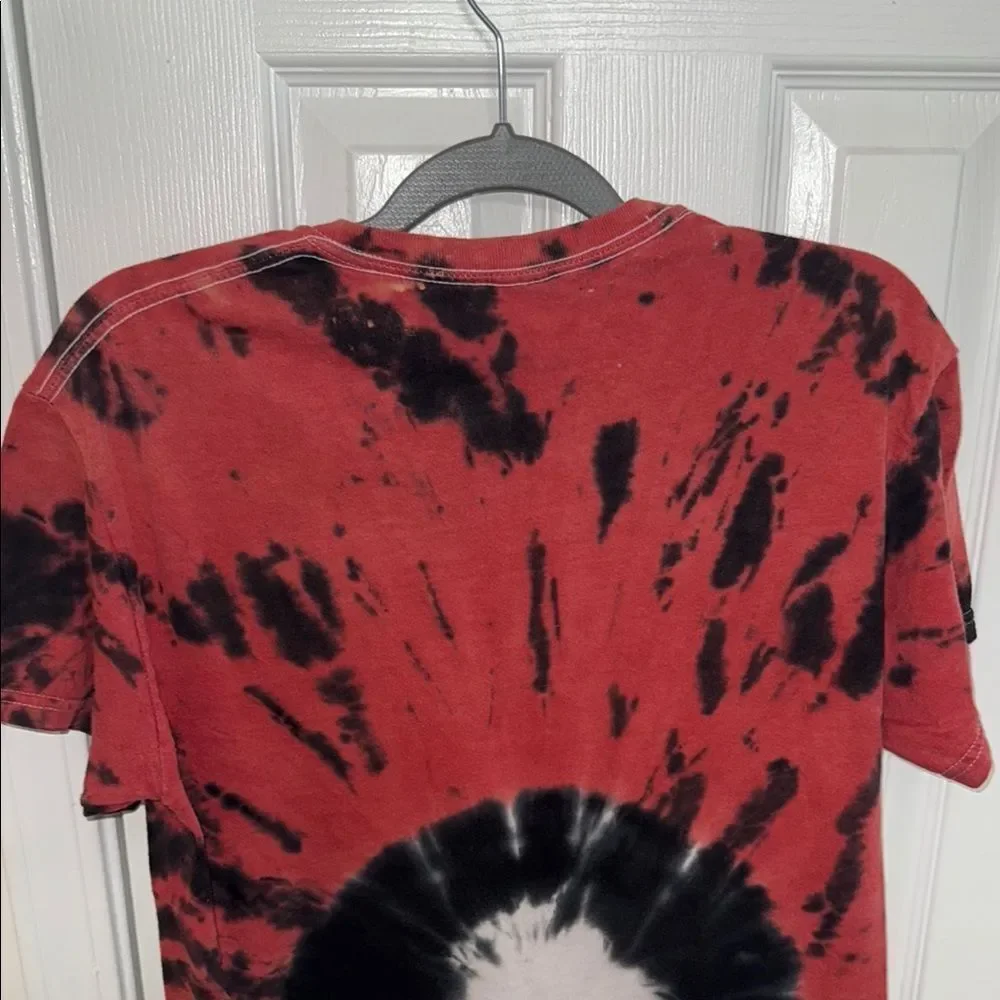 Goosebumps Red and Black Tie-Dye T-Shirt - Picture 8 of 8